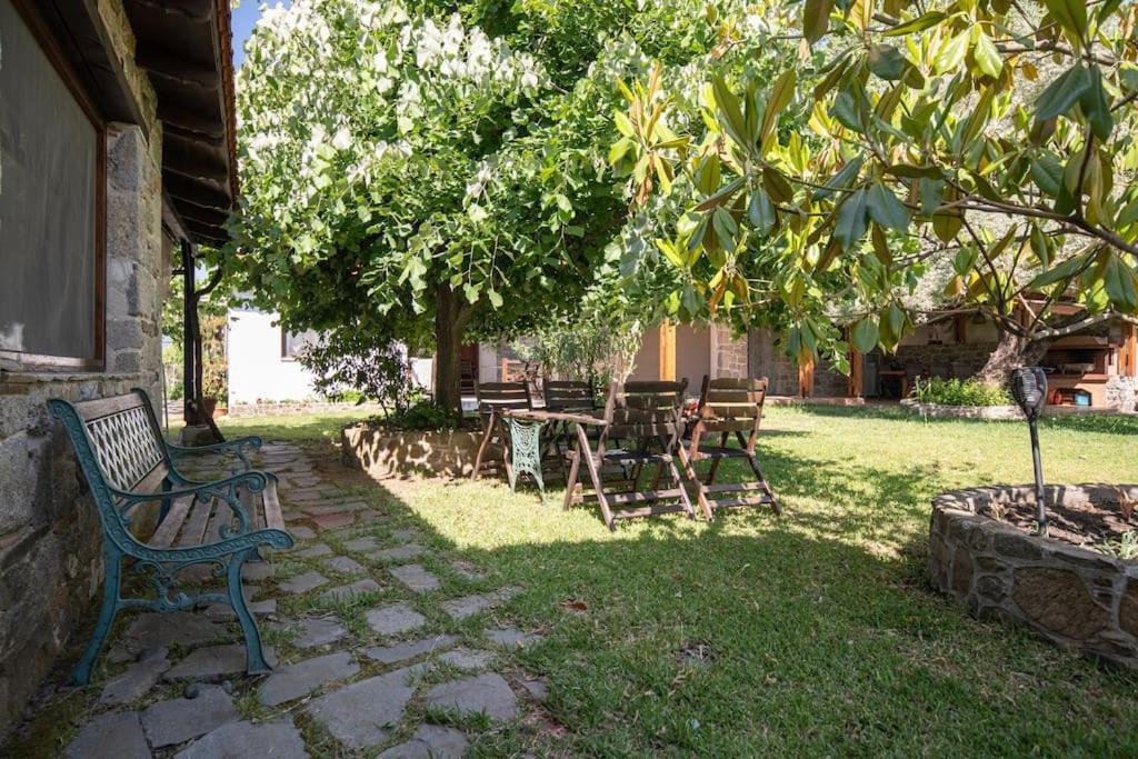 Traditionelles Appartement Athos Shadow Am Meer Paralia Sikias Exterior foto